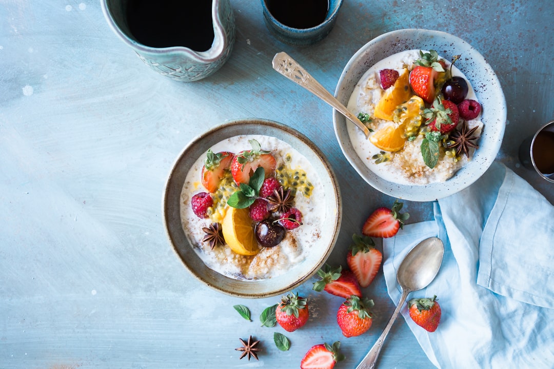 Photo Oatmeal bowl